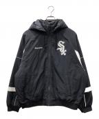 SUPREMEシュプリーム）の古着「Chicago White Sox Stadium Jacket」｜ブラック×ホワイト