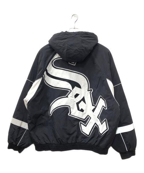 SUPREME（シュプリーム）SUPREME (シュプリーム) Chicago White Sox Stadium Jacket ブラック×ホワイト サイズ:SIZE XLの古着・服飾アイテム