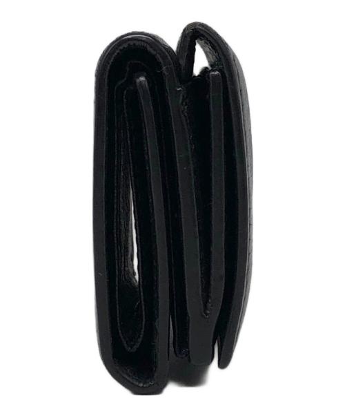 BALENCIAGA（バレンシアガ）BALENCIAGA (バレンシアガ) グラフィティ ペイント コンパクトウォレット ブラックの古着・服飾アイテム