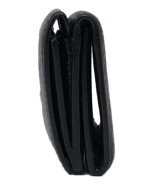 BALENCIAGA（バレンシアガ）BALENCIAGA (バレンシアガ) グラフィティ ペイント コンパクトウォレット ブラックの古着・服飾アイテム