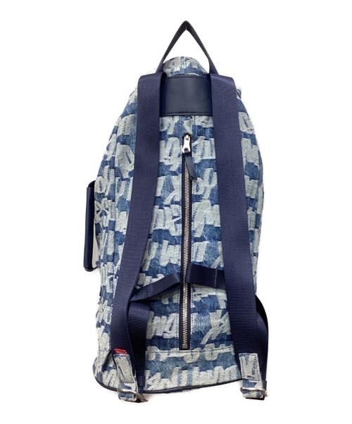 SUPREME（シュプリーム）Supreme (シュプリーム) Fat Tip Jacquard Denim Backpack ブルー サイズ:下記参照の古着・服飾アイテム