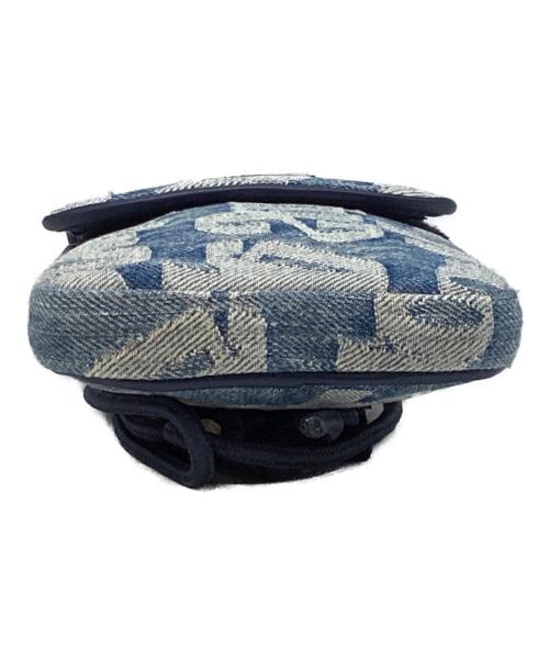 SUPREME（シュプリーム）Supreme (シュプリーム) Fat Tip Jacquard Denim Neck Pouch ブルー サイズ:下記参照の古着・服飾アイテム
