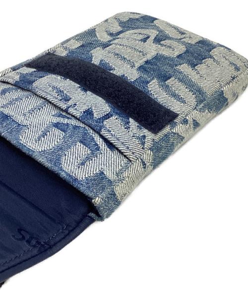 SUPREME（シュプリーム）Supreme (シュプリーム) Fat Tip Jacquard Denim Neck Pouch ブルー サイズ:下記参照の古着・服飾アイテム