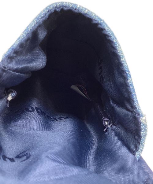 SUPREME（シュプリーム）Supreme (シュプリーム) Fat Tip Jacquard Denim Neck Pouch ブルー サイズ:下記参照の古着・服飾アイテム