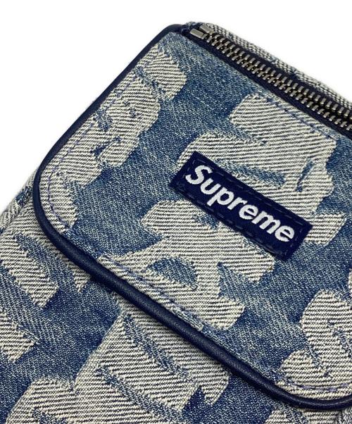 SUPREME（シュプリーム）Supreme (シュプリーム) Fat Tip Jacquard Denim Neck Pouch ブルー サイズ:下記参照の古着・服飾アイテム