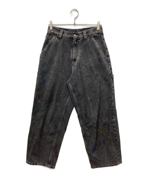 Maison Margiela（メゾンマルジェラ）Maison Margiela (メゾンマルジェラ) BLACK PAINT JEANS ブラック サイズ:24の古着・服飾アイテム
