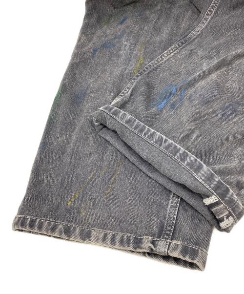 Maison Margiela（メゾンマルジェラ）Maison Margiela (メゾンマルジェラ) BLACK PAINT JEANS ブラック サイズ:24の古着・服飾アイテム