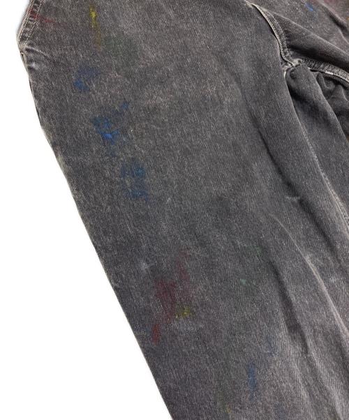 Maison Margiela（メゾンマルジェラ）Maison Margiela (メゾンマルジェラ) BLACK PAINT JEANS ブラック サイズ:24の古着・服飾アイテム