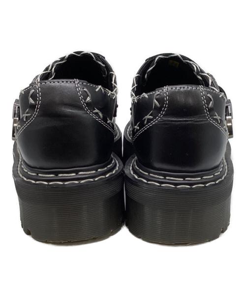 Dr.Martens（ドクターマーチン）Dr.Martens (ドクターマーチン) MONK QUAD GA モンクストラップシューズ ブラック サイズ:UK9の古着・服飾アイテム