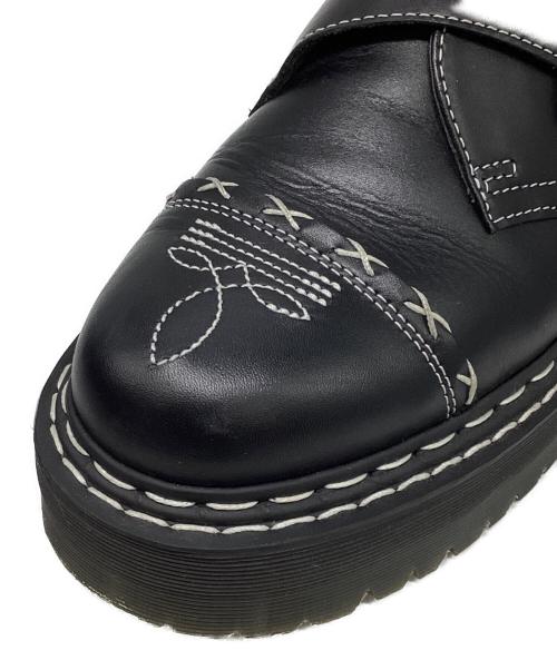Dr.Martens（ドクターマーチン）Dr.Martens (ドクターマーチン) MONK QUAD GA モンクストラップシューズ ブラック サイズ:UK9の古着・服飾アイテム