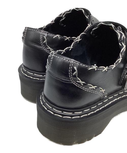 Dr.Martens（ドクターマーチン）Dr.Martens (ドクターマーチン) MONK QUAD GA モンクストラップシューズ ブラック サイズ:UK9の古着・服飾アイテム