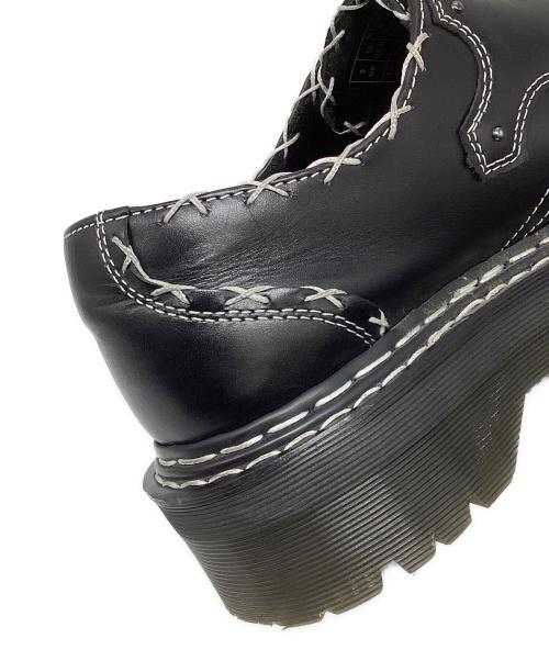 Dr.Martens（ドクターマーチン）Dr.Martens (ドクターマーチン) MONK QUAD GA モンクストラップシューズ ブラック サイズ:UK9の古着・服飾アイテム