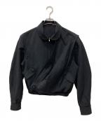 ORIMIオリミ）の古着「SASH BOMBER JACKET」｜ブラック