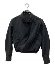 ORIMI（オリミ）の古着「SASH BOMBER JACKET」｜ブラック