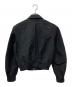 ORIMI (オリミ) SASH BOMBER JACKET ブラック サイズ:2：35000円