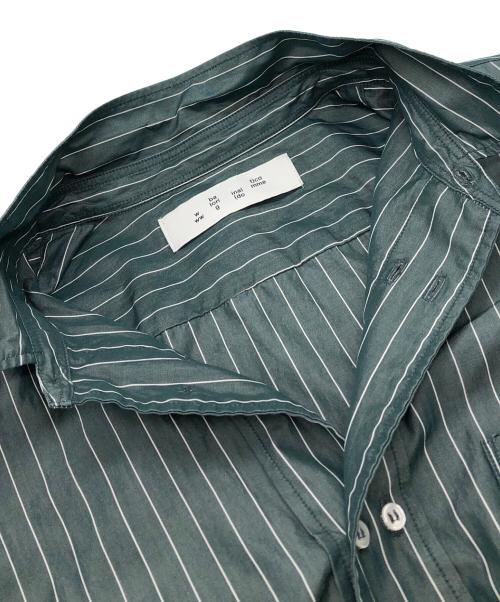 bal original（バルオリジナル）bal original (バルオリジナル) DOUBLE BUTTON SHIRT グリーン サイズ:2の古着・服飾アイテム
