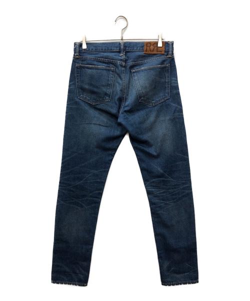 RRL（ダブルアールエル）RRL (ダブルアールエル) スリムナローデニムパンツ ブルー サイズ:32×32の古着・服飾アイテム