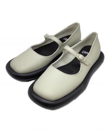 辛 極美品☆25.5㎝ CAMPER ホワイト メリージェーン ONDA 中古・古着通販】CAMPER (カンペール) Onda メリージェーンシューズ