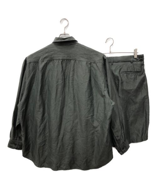 MARKA（マーカ）MARKA (マーカ) リネン混セットアップ グリーン サイズ:JK3/BT2の古着・服飾アイテム
