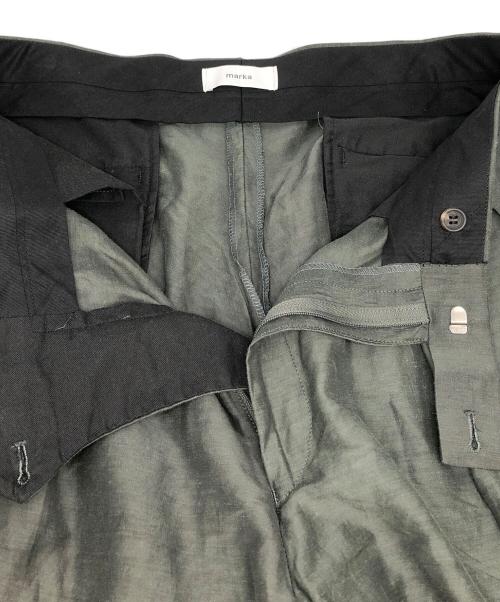 MARKA（マーカ）MARKA (マーカ) リネン混セットアップ グリーン サイズ:JK3/BT2の古着・服飾アイテム