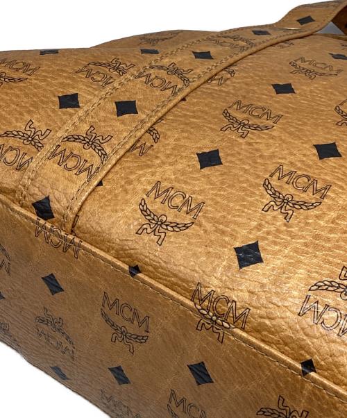 MCM（エムシーエム）MCM (エムシーエム) ヴィセトス ボーリングバッグ ブラウン サイズ:下記参照の古着・服飾アイテム