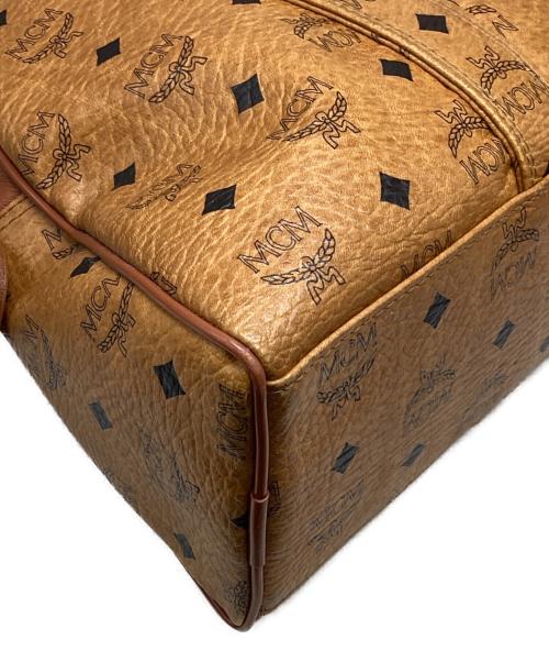 MCM（エムシーエム）MCM (エムシーエム) ヴィセトス ボーリングバッグ ブラウン サイズ:下記参照の古着・服飾アイテム