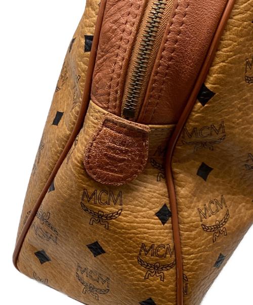 MCM（エムシーエム）MCM (エムシーエム) ヴィセトス ボーリングバッグ ブラウン サイズ:下記参照の古着・服飾アイテム