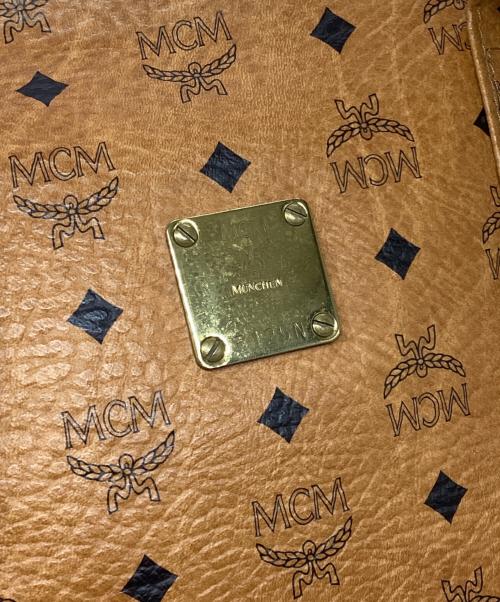 MCM（エムシーエム）MCM (エムシーエム) ヴィセトス ボーリングバッグ ブラウン サイズ:下記参照の古着・服飾アイテム