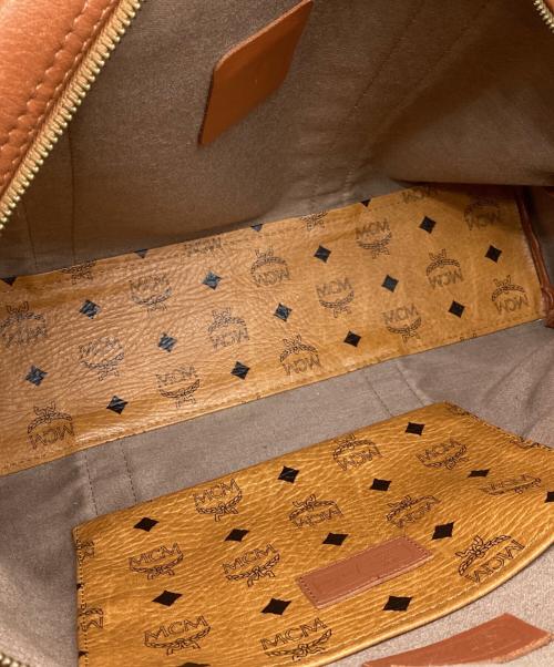 MCM（エムシーエム）MCM (エムシーエム) ヴィセトス ボーリングバッグ ブラウン サイズ:下記参照の古着・服飾アイテム