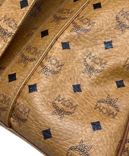 MCM（エムシーエム）MCM (エムシーエム) ヴィセトス ボーリングバッグ ブラウン サイズ:下記参照の古着・服飾アイテム