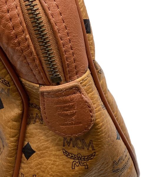 MCM（エムシーエム）MCM (エムシーエム) ヴィセトス ボーリングバッグ ブラウン サイズ:下記参照の古着・服飾アイテム