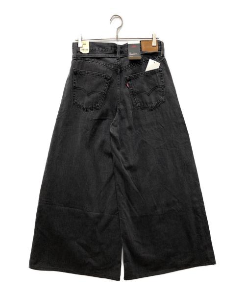 LEVI'S（リーバイス）LEVI'S (リーバイス) BEAUTY&YOUTH (ビューティーアンドユース) XLスーパーワイドデニムパンツ ブラック サイズ:27 未使用品の古着・服飾アイテム