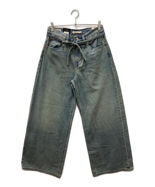 LEVI'S（リーバイス）LEVI'S (リーバイス) BEAUTY&YOUTH (ビューティーアンドユース) XLスーパーワイドデニムパンツ ブルー サイズ:27 未使用品の古着・服飾アイテム