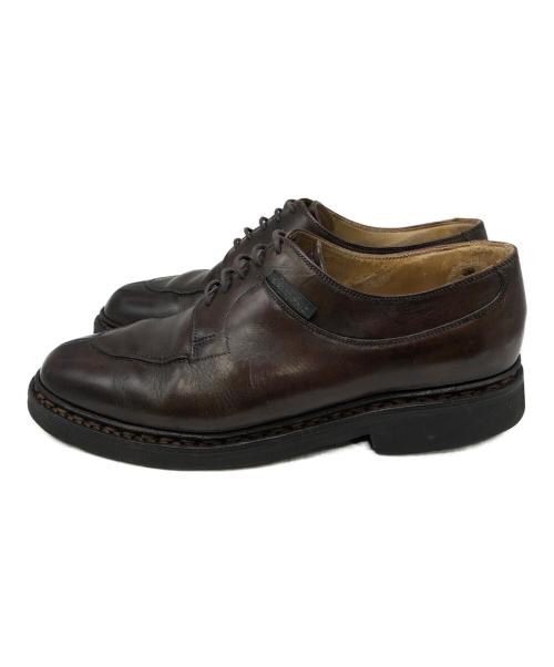 PARABOOT（パラブーツ）PARABOOT (パラブーツ) AVIGNON Uチップシューズ ブラウン サイズ:7の古着・服飾アイテム