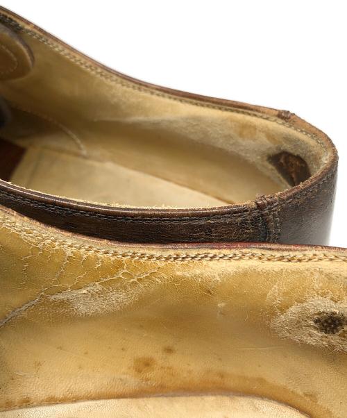 PARABOOT（パラブーツ）PARABOOT (パラブーツ) AVIGNON Uチップシューズ ブラウン サイズ:7の古着・服飾アイテム