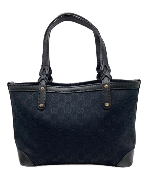 GUCCI（グッチ）GUCCI (グッチ) GGキャンバストートバッグ ブラック サイズ:下記参照の古着・服飾アイテム