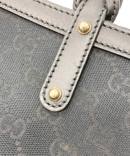 GUCCI（グッチ）GUCCI (グッチ) GGキャンバストートバッグ ブラック サイズ:下記参照の古着・服飾アイテム