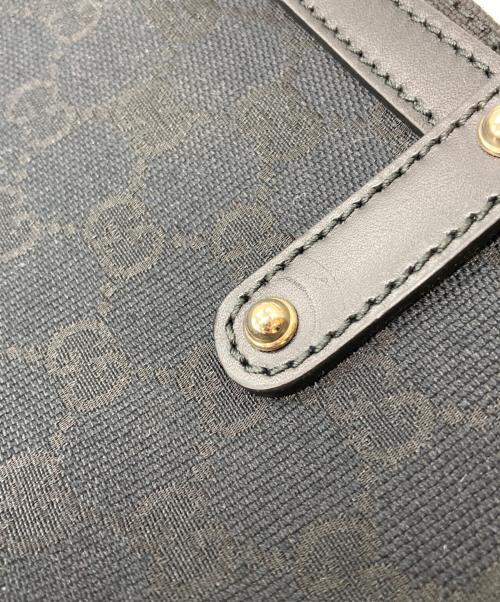 GUCCI（グッチ）GUCCI (グッチ) GGキャンバストートバッグ ブラック サイズ:下記参照の古着・服飾アイテム
