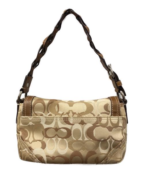 COACH（コーチ）COACH (コーチ) チェルシーシグネチャーワンショルダーバッグ ブラウン サイズ:下記参照の古着・服飾アイテム