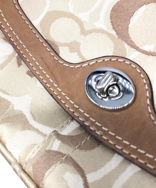 COACH（コーチ）COACH (コーチ) チェルシーシグネチャーワンショルダーバッグ ブラウン サイズ:下記参照の古着・服飾アイテム