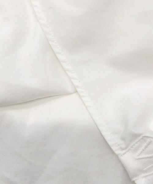 BOURRIENNE（ブリエンヌ）BOURRIENNE (ブリエンヌ) ラウンドカラーシャツ ホワイト サイズ:Lの古着・服飾アイテム