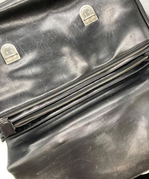 PRADA（プラダ）PRADA (プラダ) レザーブリーフケース ブラック サイズ:下記参照の古着・服飾アイテム
