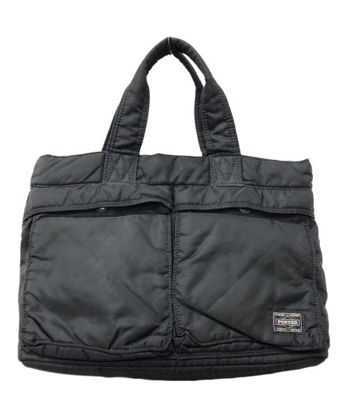 PORTER（ポーター）PORTER (ポーター) タンカー トートバッグ ブラックの古着・服飾アイテム
