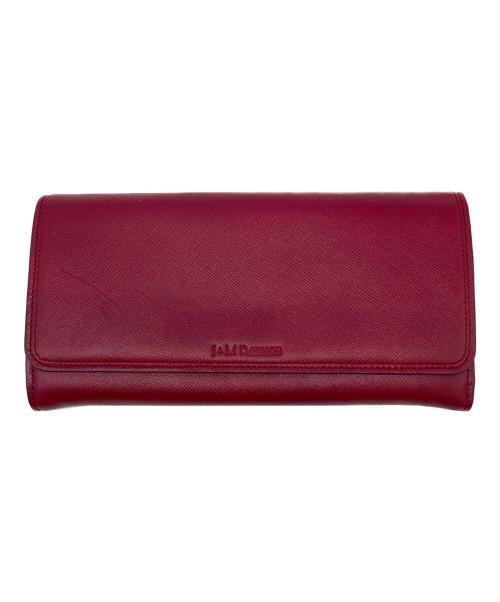 J&M DAVIDSON（ジェイ＆エム デヴィッドソン）J&M DAVIDSON (ジェイ＆エム デヴィッドソン) コンチネンタルウォレット ボルドー サイズ:下記参照の古着・服飾アイテム