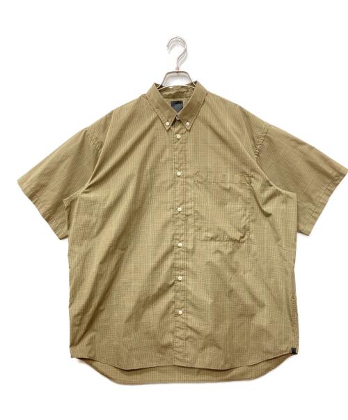 DAIWA PIER39（ダイワ ピア39）DAIWA PIER39 (ダイワ ピア39) Tech Regular Collar Shirts ブラウン サイズ:Lの古着・服飾アイテム