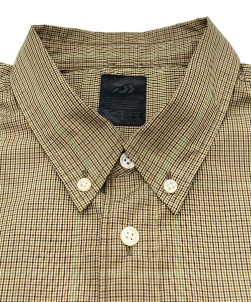 DAIWA PIER39（ダイワ ピア39）DAIWA PIER39 (ダイワ ピア39) Tech Regular Collar Shirts ブラウン サイズ:Lの古着・服飾アイテム