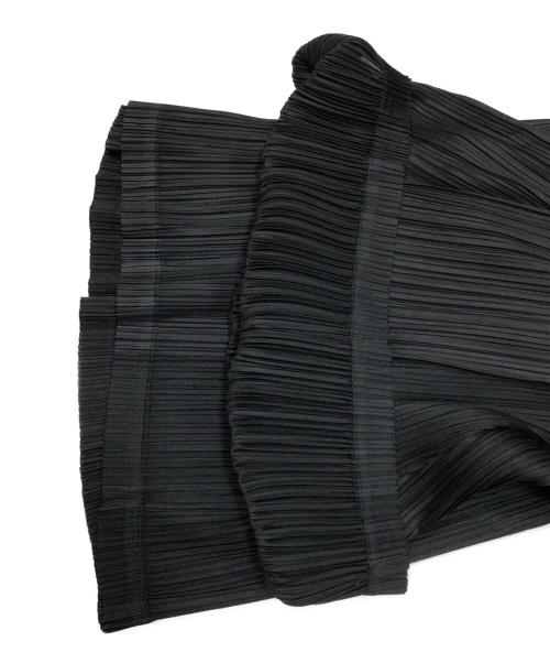 PLEATS PLEASE（プリーツプリーズ）PLEATS PLEASE (プリーツプリーズ) プリーツサルエルパンツ ブラック サイズ:3の古着・服飾アイテム