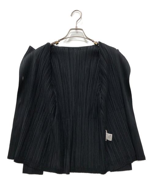 PLEATS PLEASE（プリーツプリーズ）PLEATS PLEASE (プリーツプリーズ) プリーツ3Bジャケット ブラック サイズ:3の古着・服飾アイテム
