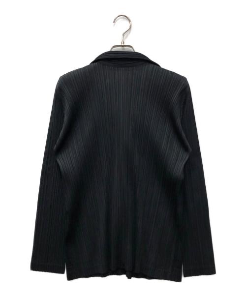 PLEATS PLEASE（プリーツプリーズ）PLEATS PLEASE (プリーツプリーズ) プリーツ3Bジャケット ブラック サイズ:3の古着・服飾アイテム