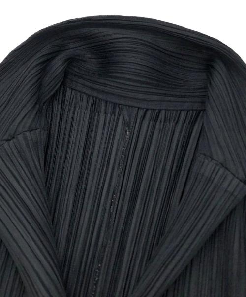 PLEATS PLEASE（プリーツプリーズ）PLEATS PLEASE (プリーツプリーズ) プリーツ3Bジャケット ブラック サイズ:3の古着・服飾アイテム